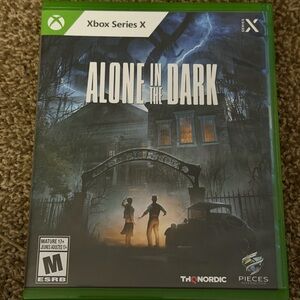 Microsoft Xbox Series X Alone In The Dark Video Game Rated M For Mature Used PO.